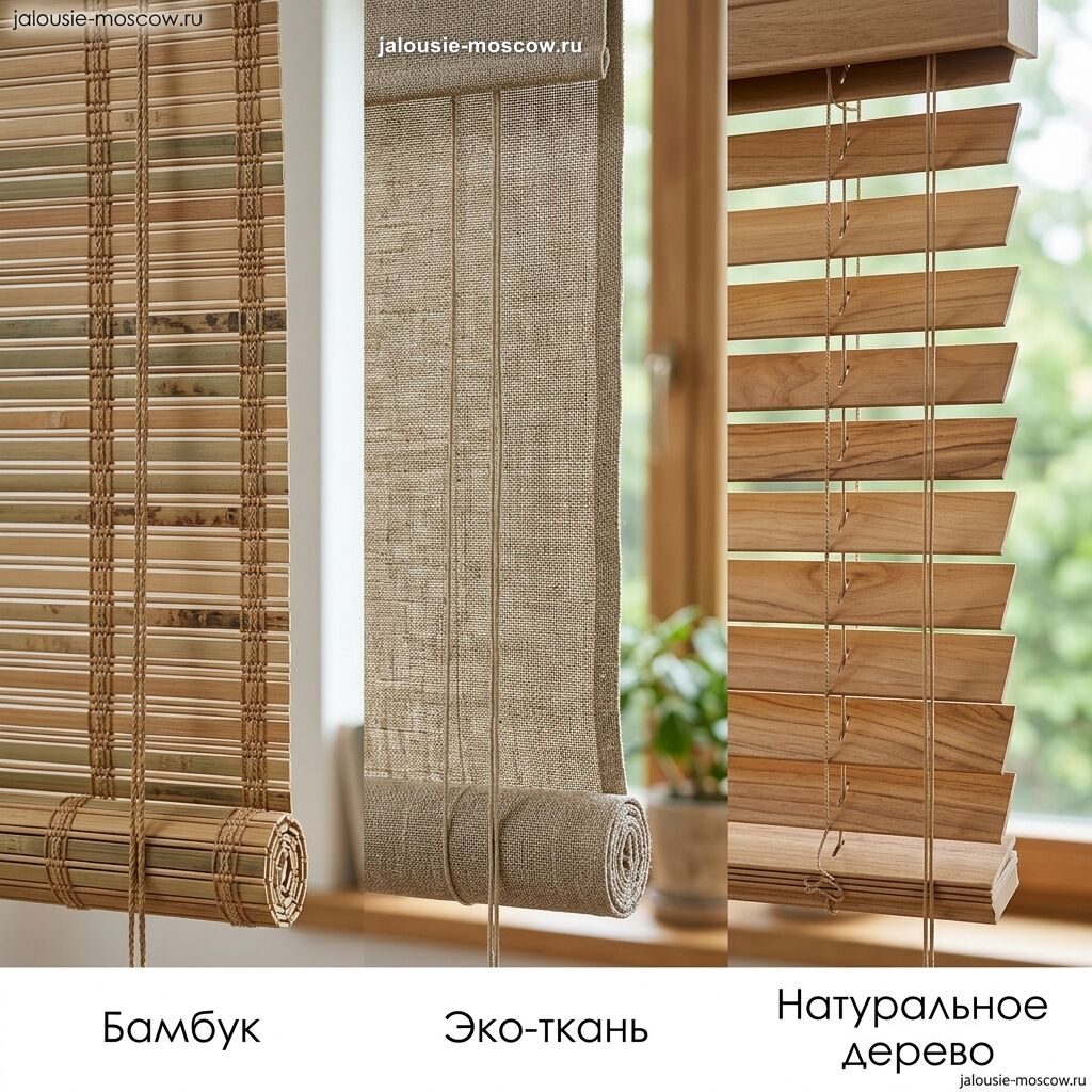 Экологичные автоматические жалюзи