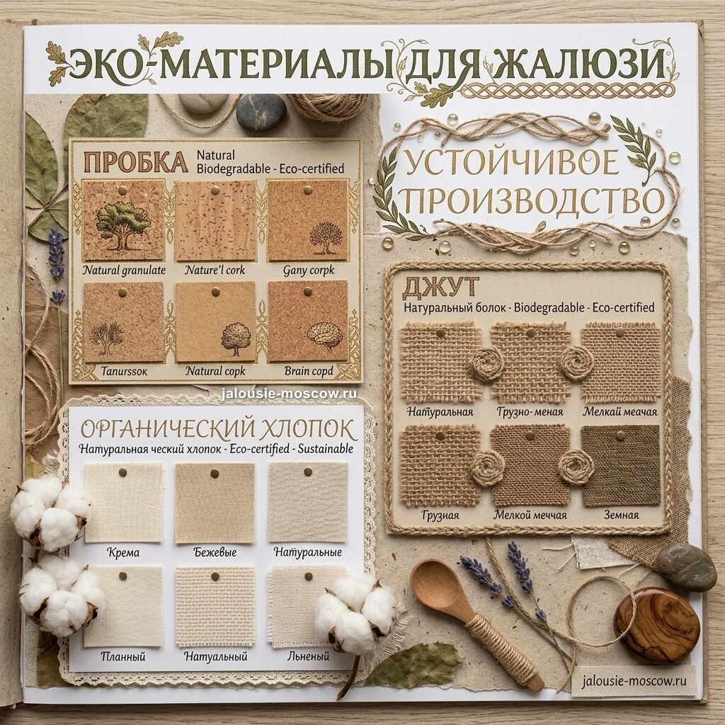 Бамбуковые и деревянные жалюзи